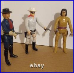 Vintage lone ranger and tonto and custard & butch cavendish & buffalo bill
