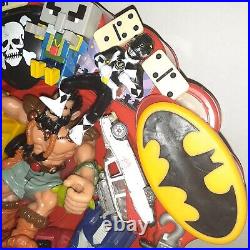 Vintage to Now Toy Collage Assemblage Found Objects Art Wall Hanging Display #1