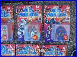 Vintage toy biz the bots master lot of 8 MOC factory sealed new