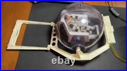 Vtg 1968 Mattel Major Matt Mason Space Bubble 6345 Box + Figure With Wires (Read)