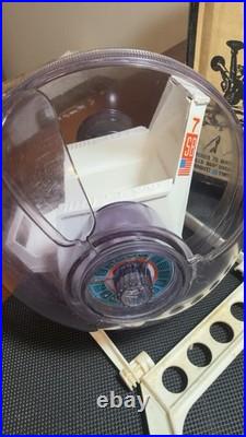 Vtg 1968 Mattel Major Matt Mason Space Bubble 6345 Box + Figure With Wires (Read)