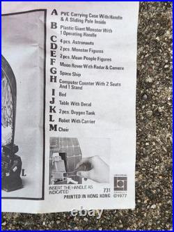 Vtg 1977 Distant World Adventure Space Toy Play Set 731 Universal Product HK