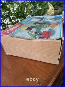 Vtg 1977 Playskool Gilligan's Floating Island Characters & Accessories Bath Toys