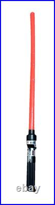 Vtg 1980 Kenner Star Wars Empire Strikes Back The Force Lightsaber Toy Red- worn