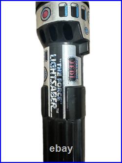 Vtg 1980 Kenner Star Wars Empire Strikes Back The Force Lightsaber Toy Red- worn