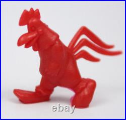 Vtg 1980's Foghorn Leghorn Rooster Looney Tunes Yupi Premium Red Figure Colombia