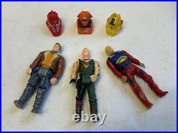 Vtg 1980s Kenner Parker Toys Inc M. A. S. K. Toy Lot Vehicles Action Figures Bike