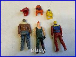 Vtg 1980s Kenner Parker Toys Inc M. A. S. K. Toy Lot Vehicles Action Figures Bike