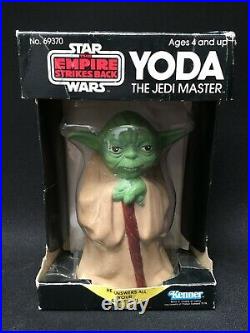 Vtg 1981 Star Wars Lucasfilms Yoda 8 Ball Fortune Teller Toy Jedi Figure Rare