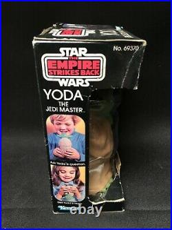 Vtg 1981 Star Wars Lucasfilms Yoda 8 Ball Fortune Teller Toy Jedi Figure Rare