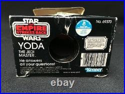 Vtg 1981 Star Wars Lucasfilms Yoda 8 Ball Fortune Teller Toy Jedi Figure Rare