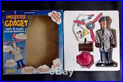 Vtg. 1983 Galoob RARE VERS. INSPECTOR GADGET action Figure Toy Doll COMPLETE MIB