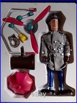 Vtg. 1983 Galoob RARE VERS. INSPECTOR GADGET action Figure Toy Doll COMPLETE MIB