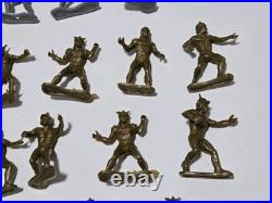 Vtg 1983 Marty Toy Warriors of The Galaxy Heroes vs Demons HUGE 34+ Figure Lot