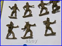 Vtg 1983 Marty Toy Warriors of The Galaxy Heroes vs Demons HUGE 34+ Figure Lot