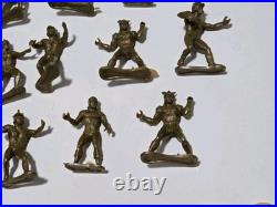 Vtg 1983 Marty Toy Warriors of The Galaxy Heroes vs Demons HUGE 34+ Figure Lot