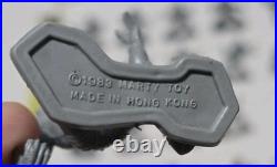 Vtg 1983 Marty Toy Warriors of The Galaxy Heroes vs Demons HUGE 34+ Figure Lot