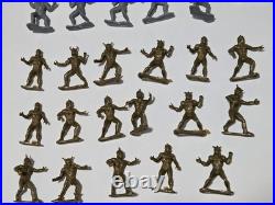 Vtg 1983 Marty Toy Warriors of The Galaxy Heroes vs Demons HUGE 34+ Figure Lot