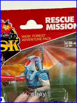 Vtg 1984 Kenner M. A. S. K. Rescue Mission Bruce Sato MOC action figure toy
