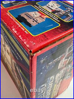 Vtg 1985 Mattel Wheeled Warriors Battle Base VEHICLE msib SEALED BOX toy