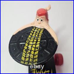 Vtg 1986 Playtime Motorized Skateboard Smack Ups Manny Manhole Rare 80s Banned