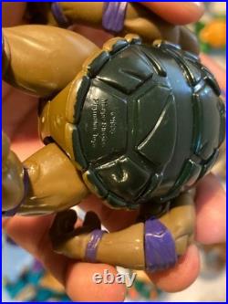 Vtg 1988-1992 TMNT Action Figure Lot of 44 + Case Accessories Playmates Toys