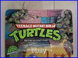 Vtg 1988 Tmnt Donatello Weapon Bo Unpunched Moc Teenage Mutant Ninja Turtles