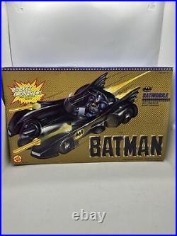 Vtg 1989 Kenner Batman Movie Batmobile Toy Vehicle Partially Sealed In Box