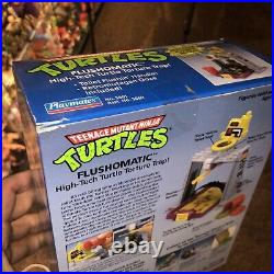 Vtg 1989 Ninja Turtles TMNT Flushomatic MISB SEALED Free S&H