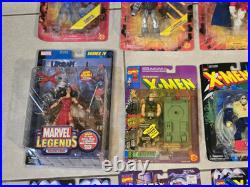 Vtg 1990's Marvel Toy Biz Mixed Lot of 13 Action Figures NEW Factory Sealed NOS