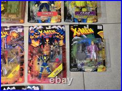 Vtg 1990's Marvel Toy Biz Mixed Lot of 13 Action Figures NEW Factory Sealed NOS