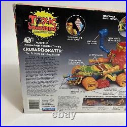 Vtg 1991 Sealed Open Box NEW Playmates Toxic Crusader Crusaderskater