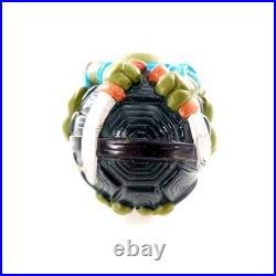 Vtg 1991 Teenage Mutant Ninja Turtles TMNT Sewer Sports Ball Lot Of 4 Full Set