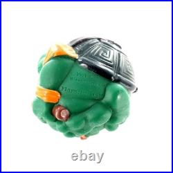 Vtg 1991 Teenage Mutant Ninja Turtles TMNT Sewer Sports Ball Lot Of 4 Full Set