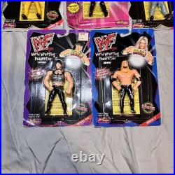 Vtg 1995-1999 WWF BEND-EMS Just Toys Justoys Series Figure Lot Of 12