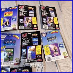 Vtg 1995-1999 WWF BEND-EMS Just Toys Justoys Series Figure Lot Of 12