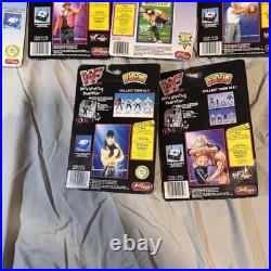Vtg 1995-1999 WWF BEND-EMS Just Toys Justoys Series Figure Lot Of 12