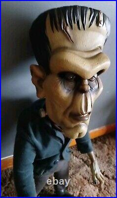 Vtg 2000 Frankenstein Monster Pozers Sideshow 24 Universal Studios Monsters