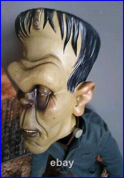 Vtg 2000 Frankenstein Monster Pozers Sideshow 24 Universal Studios Monsters