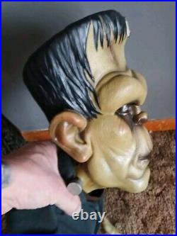 Vtg 2000 Frankenstein Monster Pozers Sideshow 24 Universal Studios Monsters