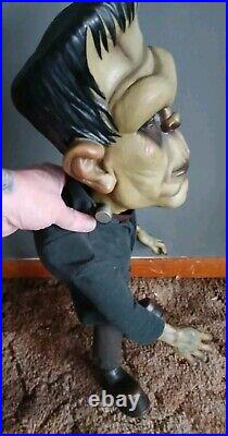 Vtg 2000 Frankenstein Monster Pozers Sideshow 24 Universal Studios Monsters