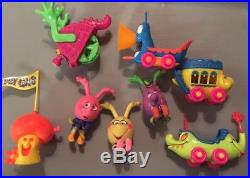 Vtg 60s Upsy Downsy Toy Figure Lot Weird Funny Mattel Rare