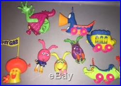 Vtg 60s Upsy Downsy Toy Figure Lot Weird Funny Mattel Rare