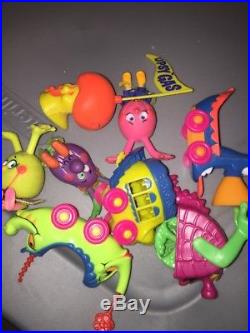 Vtg 60s Upsy Downsy Toy Figure Lot Weird Funny Mattel Rare