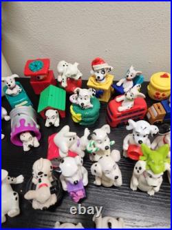 Vtg COMPLETE SET 101 Dalmatians Figures Dogs McDonald's Toys 1996 Miniature Toy