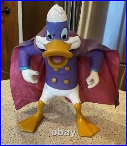 Vtg Disney DarkWing Duck 12 Figure With CAPE Playmates Toys 1991 No Hat Rare