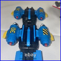 Vtg Galoob Unifighters Figures Accessories 90s Lt Slammer Submarine Tank Jet Toy