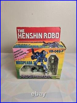 Vtg Henshin Robo VR-052-F Mospeada 21 Gakken Robotech Action Figure IOB 1983, VGC