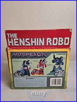 Vtg Henshin Robo VR-052-F Mospeada 21 Gakken Robotech Action Figure IOB 1983, VGC