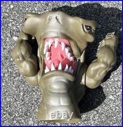 Vtg JAWS Sharks Jab Hammerhead Street Wise Design Hand Puppet Toy 1994 ARMS move
